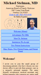Mobile Screenshot of drmichaelstelman.com